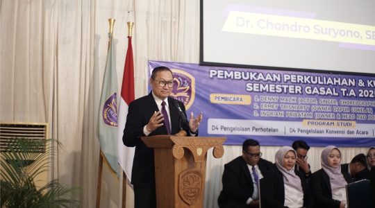 Perbukaan Perkuliahan Semester Gasal Tahun Akademik 2025-2026