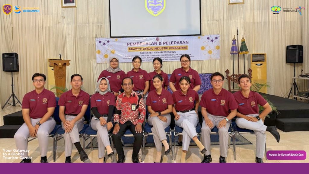 Pelepasan Praerin Politeknik Pariwisata Prima Internasionl Sesmster Genap -