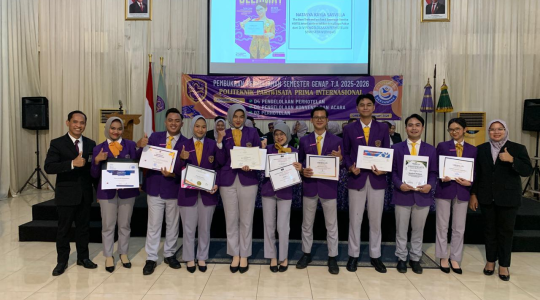 best trainee | mahasiswa poltekpar prima | trainee terbaik