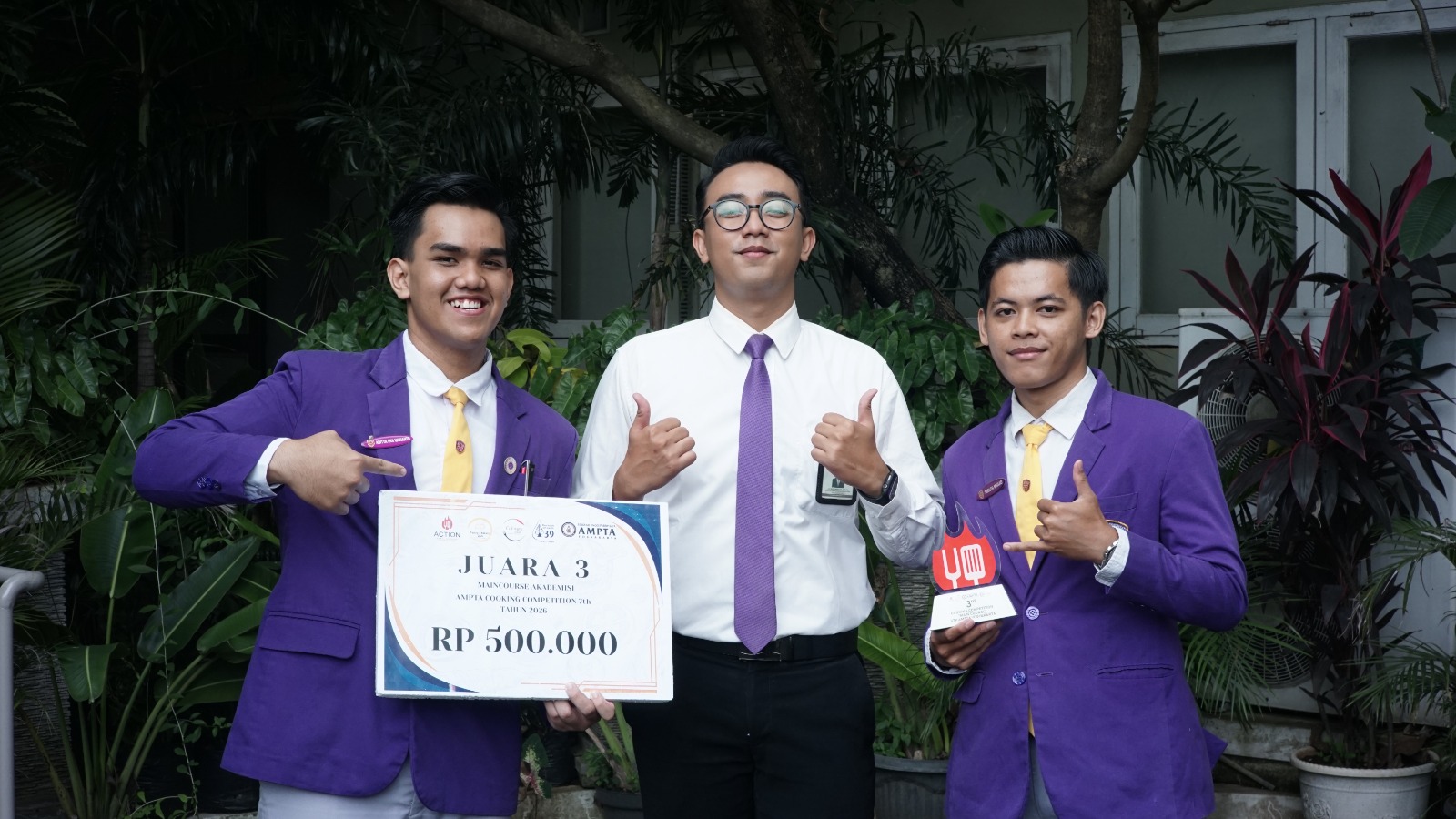 Juara Lomba AMPTA Yogyakarta | Juara Lomba Masak | Juara 1 Lomba Masak