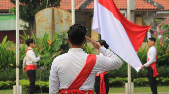 HUT RI | Upacara | Pengibaran bendera | upacara HUT RI | Poltekpar Prima | Prima